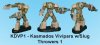 KDVP1 Kaamados Vivipara w/Slug Throwers (6)