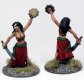 15030 Gypsy girl w/sword and tambourine