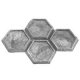 20-800 Metal Hex Bases (4)