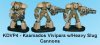 KDVP4 Kaamados Vivipara w/Heavy Slug Cannons (6)